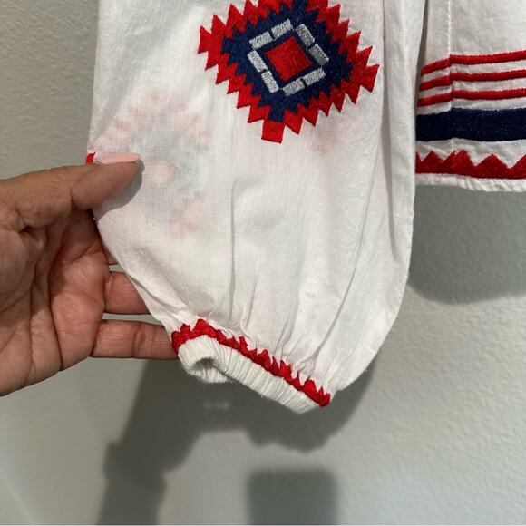 TulaRosa Top Embroidered SZ S - Picture 5 of 11